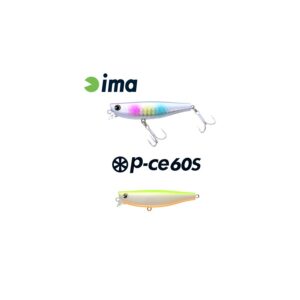 Vobler IMA P-CE 60S 60mm 10gr 003 Chart Back Pearl