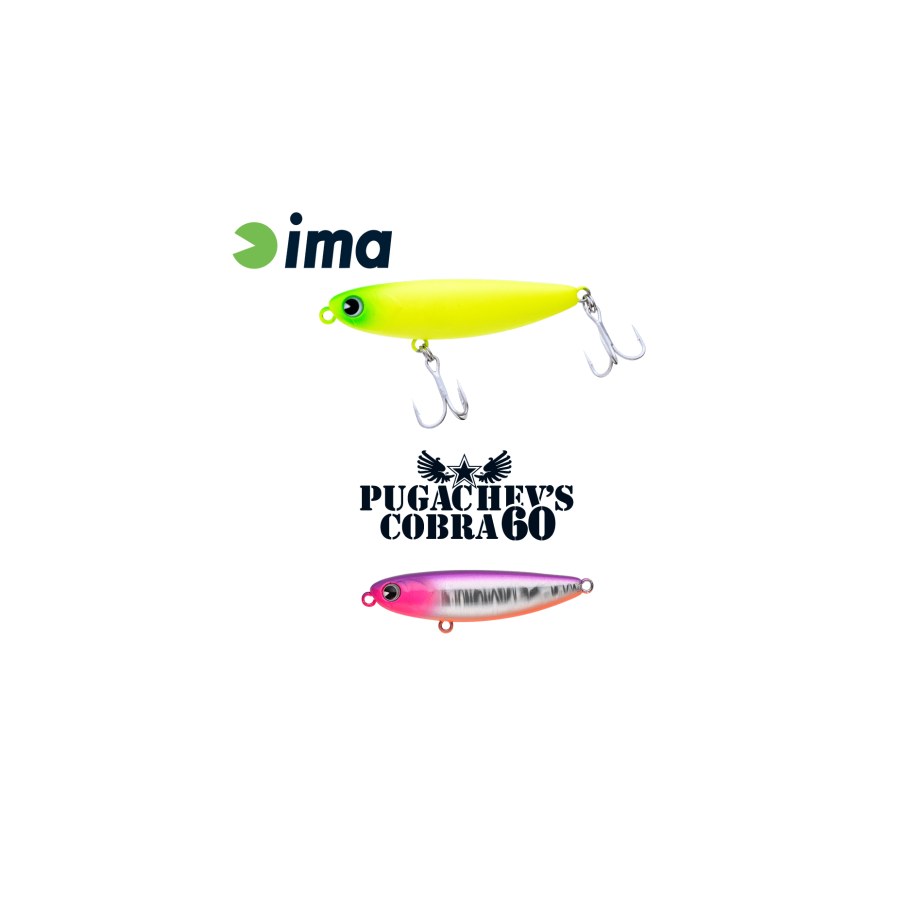 Vobler IMA PUGACHEVS COBRA 60 60mm 6gr 106 Violet Shiner - thumbnail Vobler IMA PUGACHEVS COBRA 60 60mm 6gr 106 Violet Shiner - imagine 1