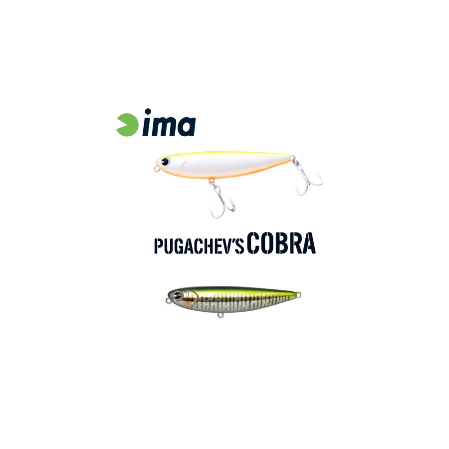 Vobler IMA PUGACHEVS COBRA 90 90mm 12gr 014 Yokoshima Sawara - thumbnail Vobler IMA PUGACHEVS COBRA 90 90mm 12gr 014 Yokoshima Sawara - imagine 1