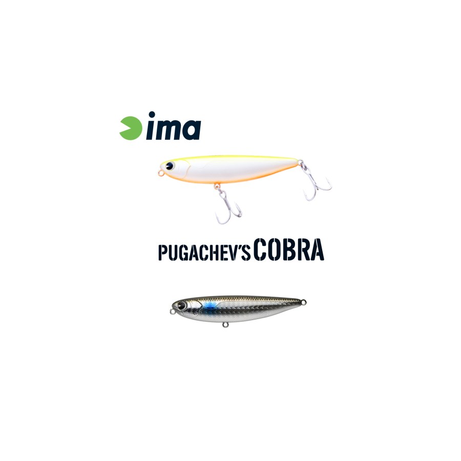 Vobler IMA PUGACHEVS COBRA 90 90mm 12gr 204 Mullet - thumbnail Vobler IMA PUGACHEVS COBRA 90 90mm 12gr 204 Mullet - imagine 1