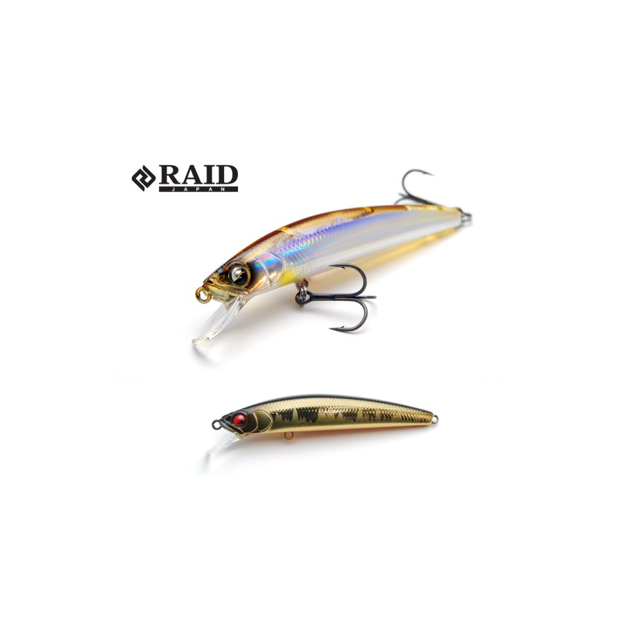Vobler RAID LEVEL MINNOW QUICK72 72mm 5.2gr 008 Real Kinkuro - thumbnail Vobler RAID LEVEL MINNOW QUICK72 72mm 5.2gr 008 Real Kinkuro - imagine 1