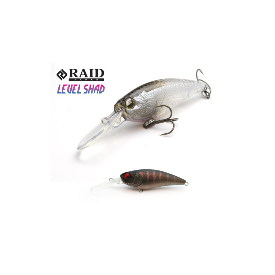 Vobler RAID LEVEL SHAD 50.3mm 4.3gr Su 031 Smoke Gill - thumbnail Vobler RAID LEVEL SHAD 50.3mm 4.3gr Su 031 Smoke Gill - imagine 1