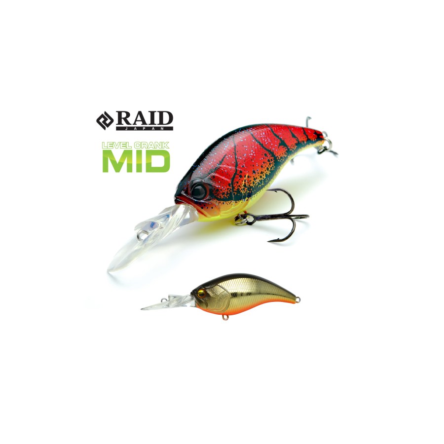 Vobler RAID LEVEL CRANK MID 59mm 10.5gr 006 Real Kinkuro - thumbnail Vobler RAID LEVEL CRANK MID 59mm 10.5gr 006 Real Kinkuro - imagine 1