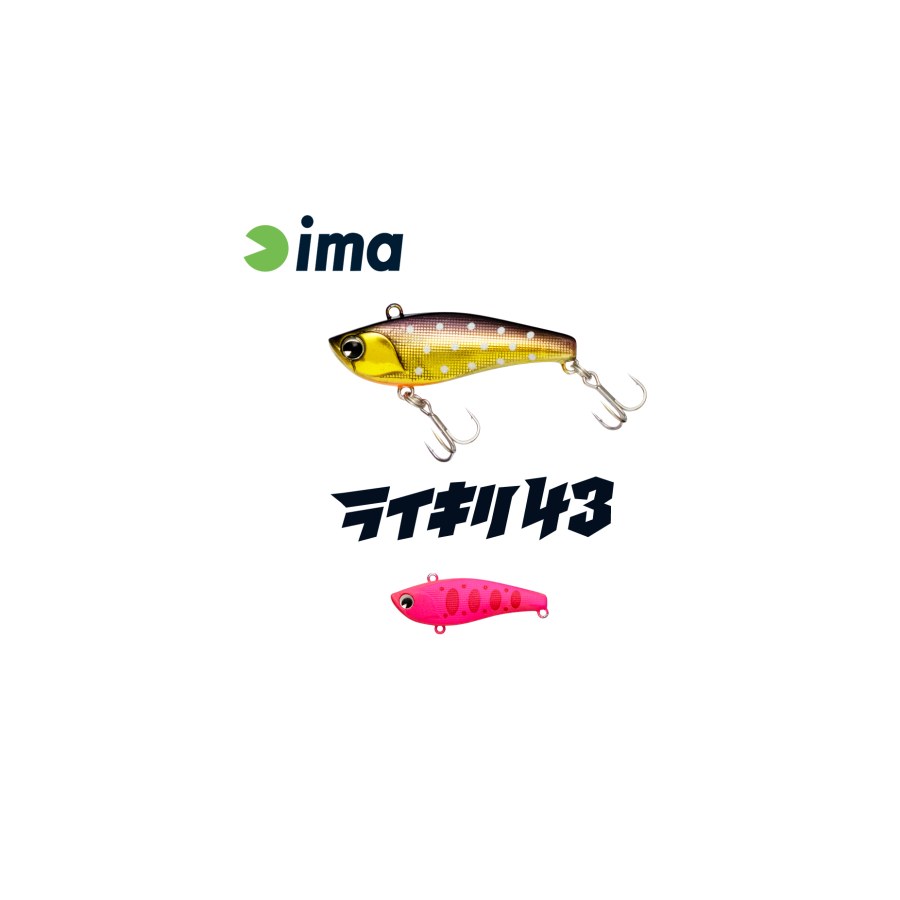Vobler IMA RAIKIRI VIBRATION 43S 43mm 4gr 011 Pink Trout - thumbnail Vobler IMA RAIKIRI VIBRATION 43S 43mm 4gr 011 Pink Trout - imagine 1