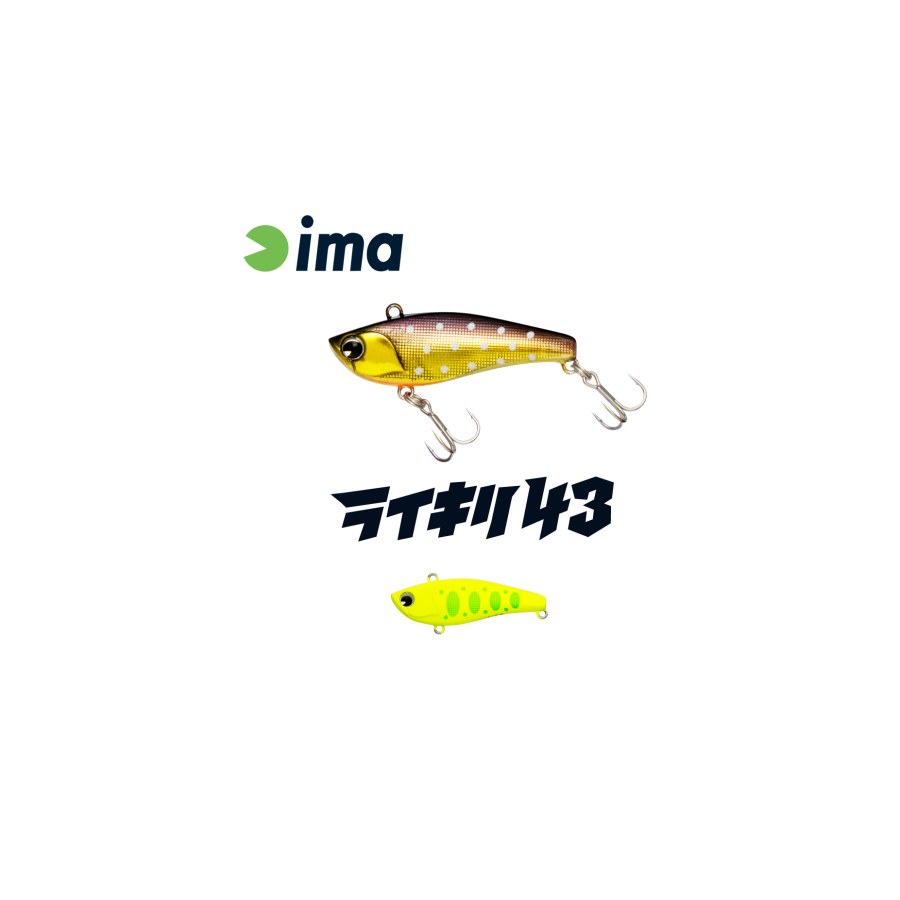 Vobler IMA RAIKIRI VIBRATION 43S 43mm 4gr 012 Chart Yamame Trout - thumbnail Vobler IMA RAIKIRI VIBRATION 43S 43mm 4gr 012 Chart Yamame Trout - imagine 1