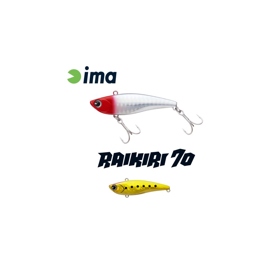 Vobler IMA RAIKIRI VIBRATION 70 70mm 15gr 010 Gold Chart Sardines - thumbnail Vobler IMA RAIKIRI VIBRATION 70 70mm 15gr 010 Gold Chart Sardines - imagine 1
