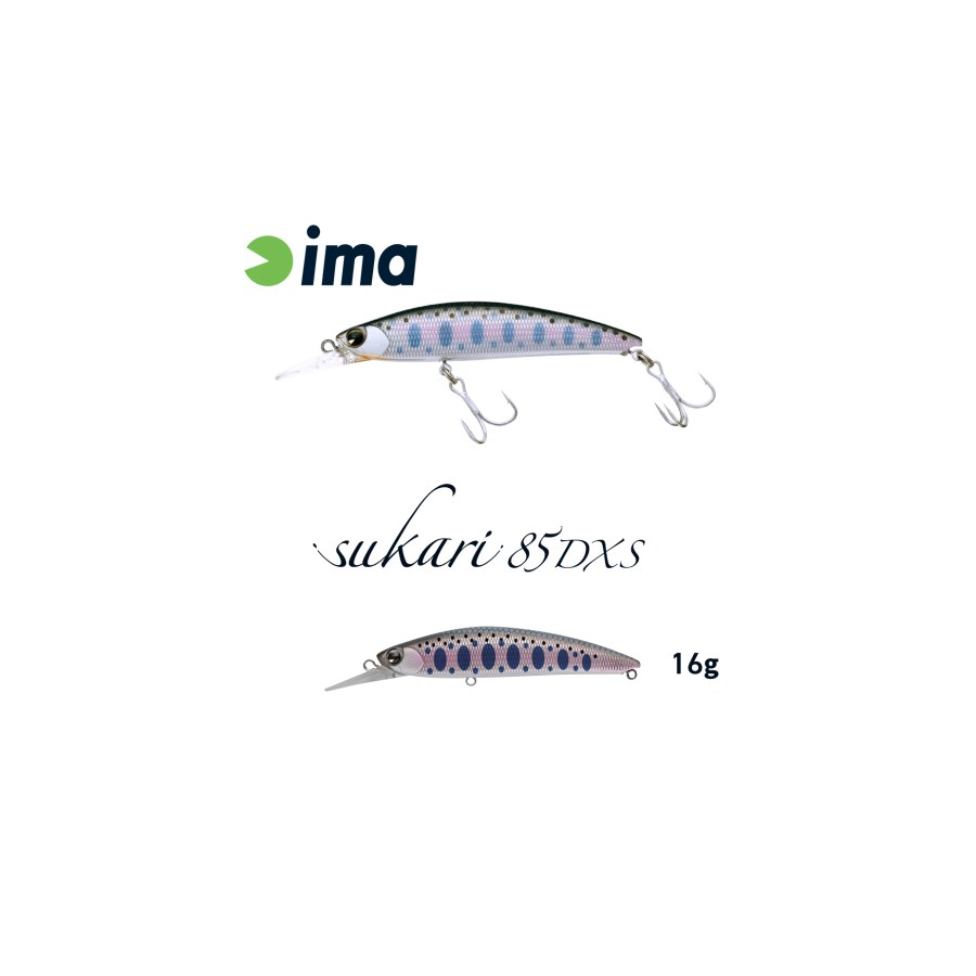 Vobler IMA SUKARI 85DXS 83mm 16gr 001 Yamame - thumbnail Vobler IMA SUKARI 85DXS 83mm 16gr 001 Yamame - imagine 1