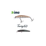 Vobler IMA TWING 60S 60mm 6.5gr 008 Titanium Black Red Berry