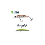 Vobler IMA TWING 60S 60mm 6.5gr 010 Smoke Pearl Chart