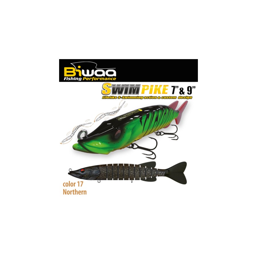 Vobler BIWAA SWIMPIKE SS 9″ 24cm 62gr 17 Northern - thumbnail Vobler BIWAA SWIMPIKE SS 9" 24cm 62gr 17 Northern - imagine 1