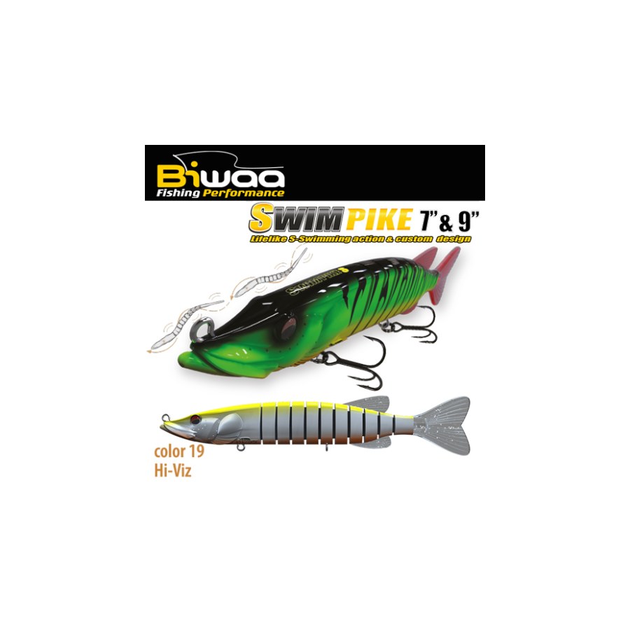 Vobler BIWAA SWIMPIKE SS 7″ 18cm 26gr 19 Hi-Viz - thumbnail Vobler BIWAA SWIMPIKE SS 7" 18cm 26gr 19 Hi-Viz - imagine 1