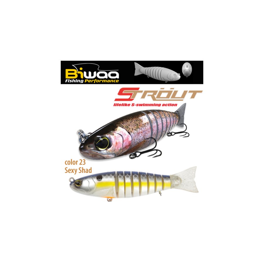 Vobler BIWAA STROUT 6.5″ 16cm 52gr 23 Sexy Shad - thumbnail Vobler BIWAA STROUT 6.5" 16cm 52gr 23 Sexy Shad - imagine 1
