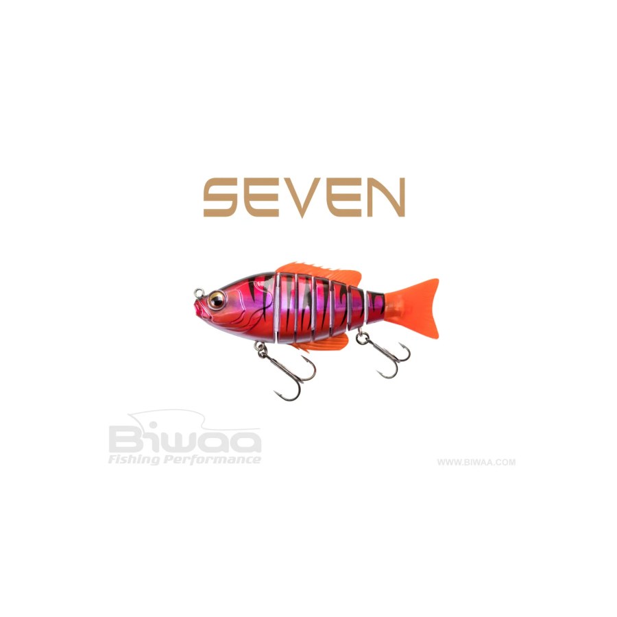 Vobler BIWAA SEVEN SECTION S5″ 13cm 34gr 35 Ruby Tiger - thumbnail Vobler BIWAA SEVEN SECTION S5" 13cm 34gr 35 Ruby Tiger - imagine 1