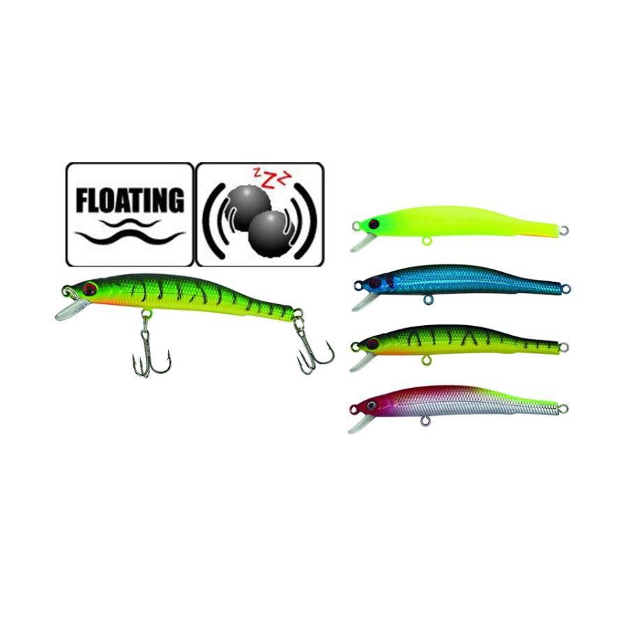 Vobler PREDATOR-Z HARD MINNOW 8.5cm 4.5gr Floating - thumbnail Vobler PREDATOR-Z HARD MINNOW 8.5cm 4.5gr Floating - imagine 1