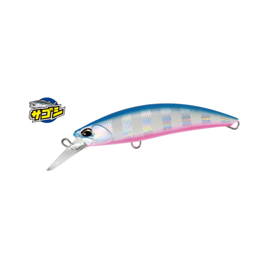 Vobler DUO ROUGH TRAIL BLAZIN 70 7.0cm 20gr ANAZ173 Sagoshi Blue Pink Zebra - thumbnail Vobler DUO ROUGH TRAIL BLAZIN 70 7.0cm 20gr ANAZ173 Sagoshi Blue Pink Zebra - imagine 1