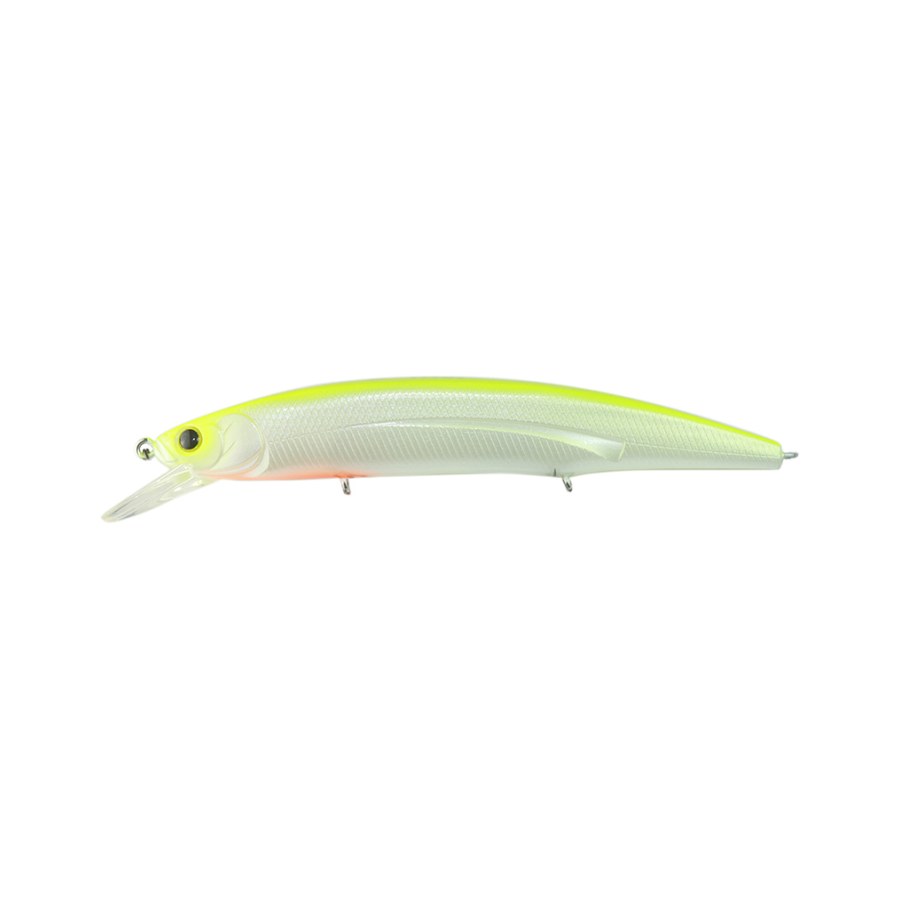 Vobler HIDE UP HU-MINNOW 111SP 11cm 17gr 247 Tamaranbai Yellow - thumbnail Vobler HIDE UP HU-MINNOW 111SP 11cm 17gr 247 Tamaranbai Yellow - imagine 1