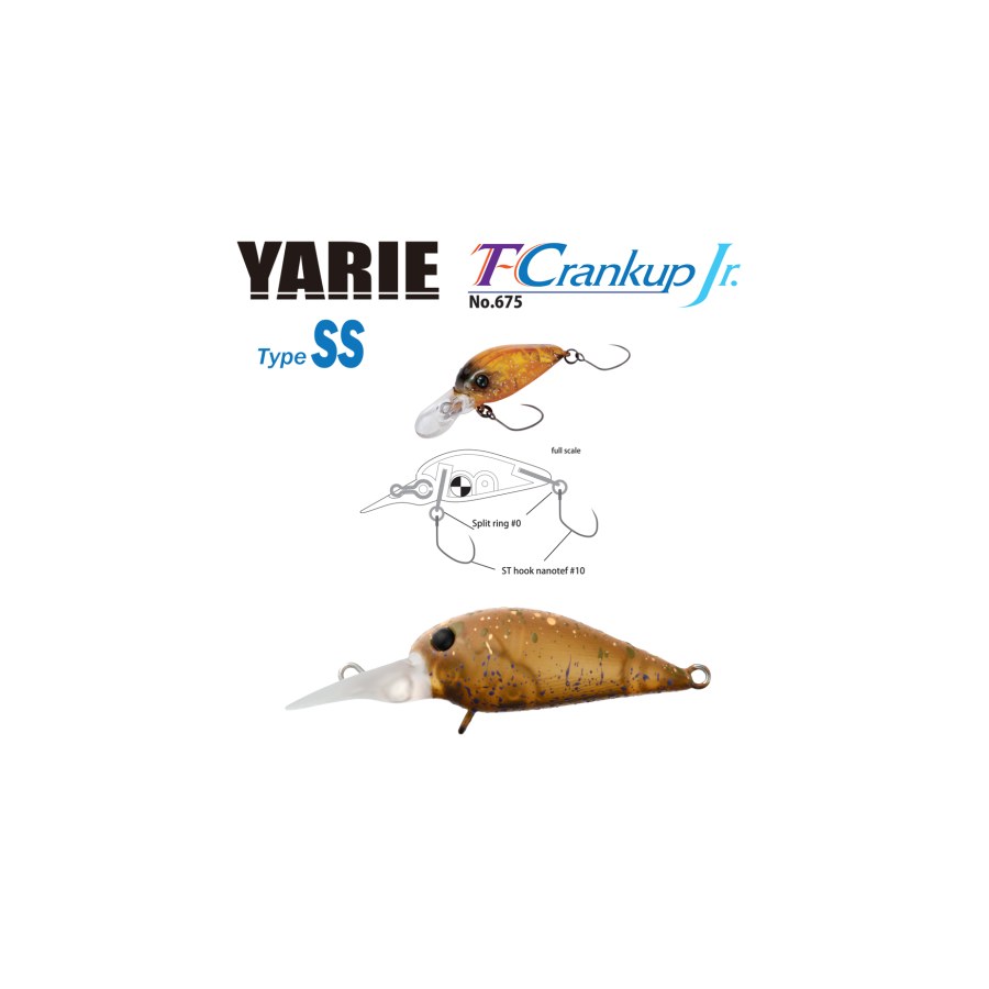 Vobler Yarie Jespa YARIE 675 T-CRANKUP JR TYPE SS 28mm 2.1gr Culoare C5 Mastupele - thumbnail Vobler Yarie Jespa YARIE 675 T-CRANKUP JR TYPE SS 28mm 2.1gr Culoare C5 Mastupele - imagine 1