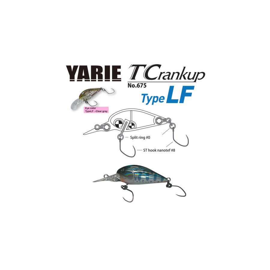 Vobler Yarie Jespa YARIE 675 T-CRANKUP TYPE LF 35mm 2.6gr Culoare D6 OB Yamame - thumbnail Vobler Yarie Jespa YARIE 675 T-CRANKUP TYPE LF 35mm 2.6gr Culoare D6 OB Yamame - imagine 1